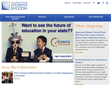 Tablet Screenshot of forstudentsuccess.org